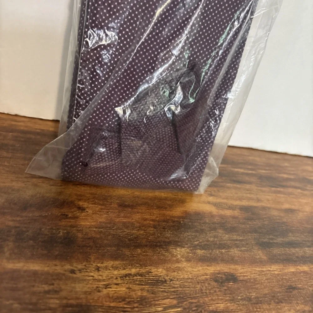 NWT!‎ Retired Thirty One Wine Thermal in Plum Gingham Pop
